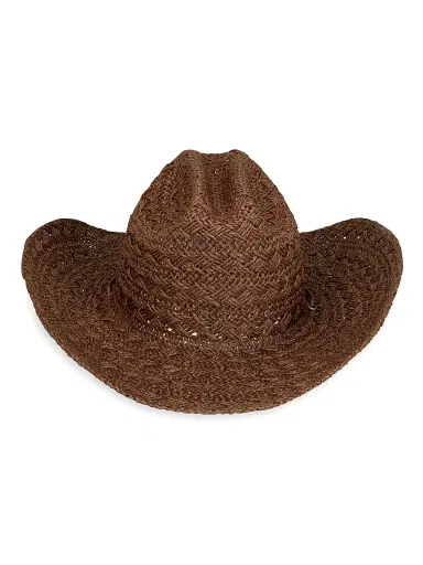 Lack of color Women's X Phoenix Woven Paper Cowboy Hat - Carob - Size Large | Thumbnail 1 Lack of color Women's X Phoenix Woven Paper Cowboy Hat - Carob - Size Large | Thumbnail 1