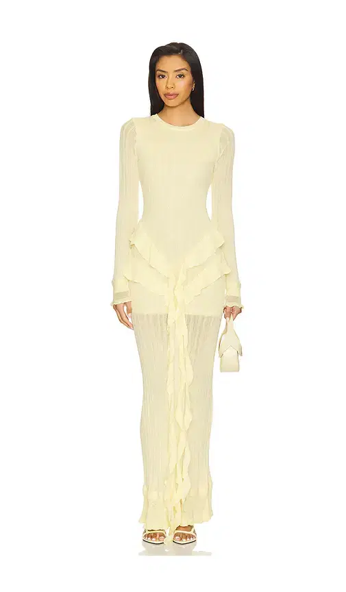 Yellow The Label Presley Knit Dress