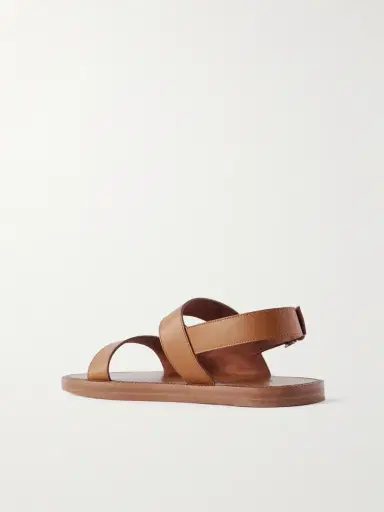 Loro Piana Leather Sandals - Men | Thumbnail 3 Loro Piana Leather Sandals - Men | Thumbnail 3