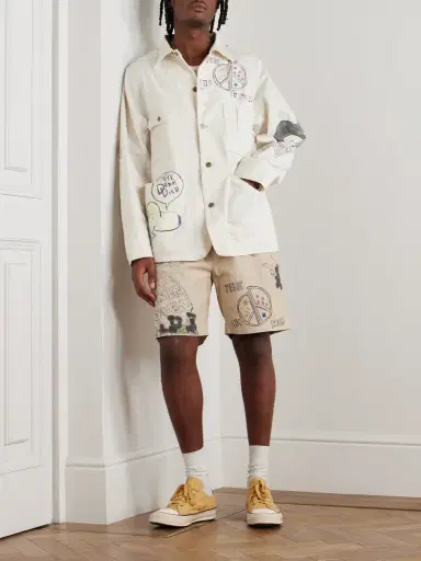 KAPITAL Cactus Beer Printed Cotton-Twill Jacket - Men | Thumbnail 2