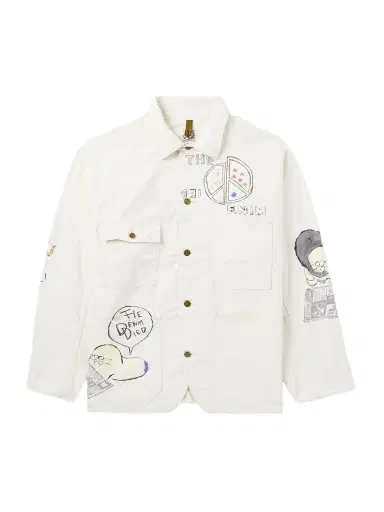 KAPITAL Cactus Beer Printed Cotton-Twill Jacket - Men | Thumbnail 1