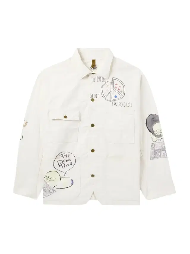 KAPITAL Cactus Beer Printed Cotton-Twill Jacket - Men
