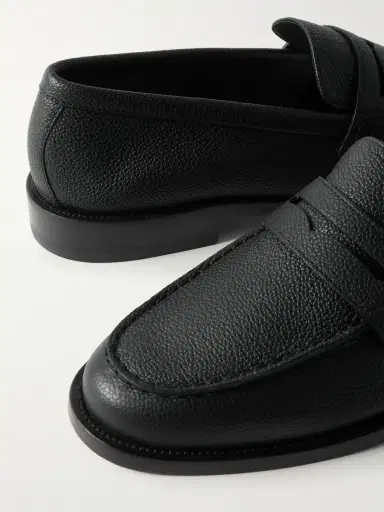 Manolo Blahnik Perry Full-Grain Leather Penny Loafers - Men | Thumbnail 5 Manolo Blahnik Perry Full-Grain Leather Penny Loafers - Men | Thumbnail 5