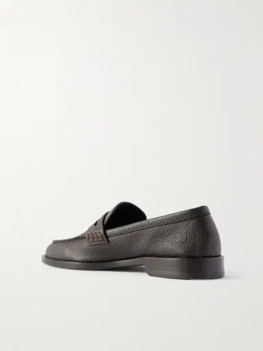 Manolo Blahnik Perry Full-Grain Leather Penny Loafers - Men | Thumbnail 4 Manolo Blahnik Perry Full-Grain Leather Penny Loafers - Men | Thumbnail 4
