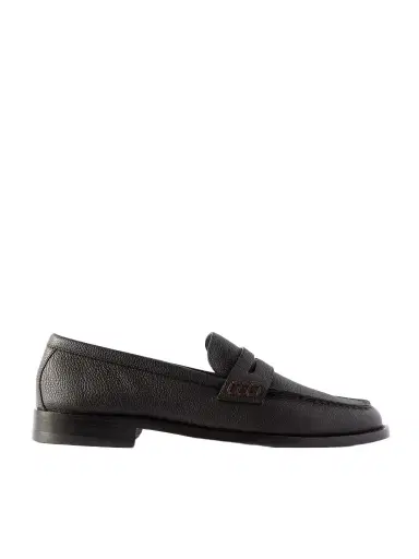 Manolo Blahnik Perry Full-Grain Leather Penny Loafers - Men | Thumbnail 1 Manolo Blahnik Perry Full-Grain Leather Penny Loafers - Men | Thumbnail 1