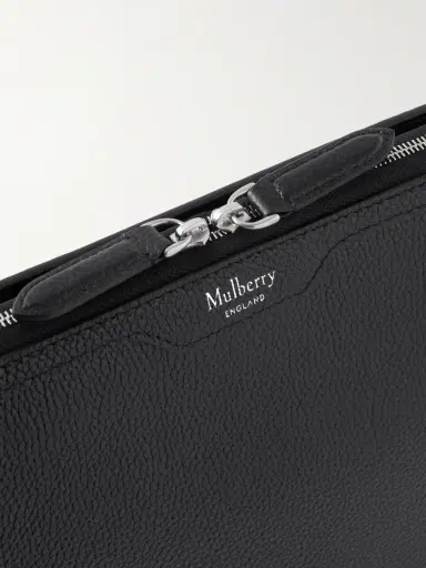 Mulberry Full-Grain Leather Laptop Case - Men | Thumbnail 3