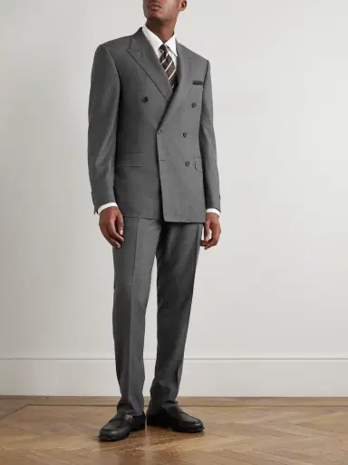 Canali Double-Breasted Wool Suit Jacket - Men | Thumbnail 2 Canali Double-Breasted Wool Suit Jacket - Men | Thumbnail 2