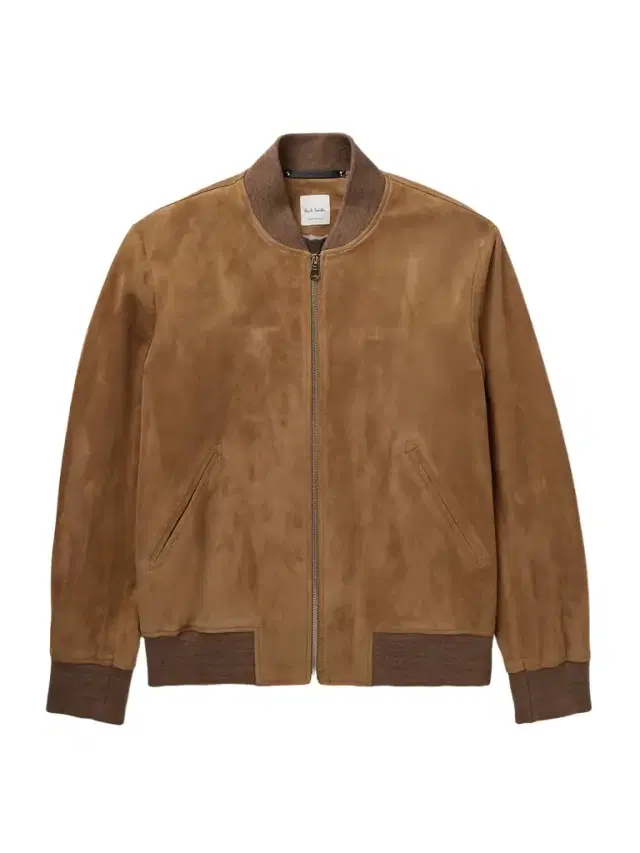Suede Bomber Jacket - Men