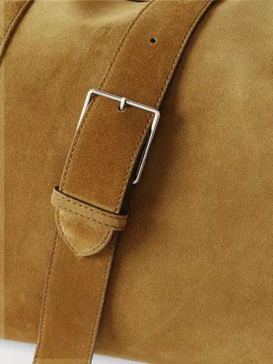Métier Nomad Suede Weekend Bag - Men | Thumbnail 4 Métier Nomad Suede Weekend Bag - Men | Thumbnail 4