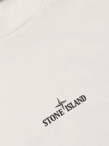 Stone Island Logo-Print Cotton-Jersey T-Shirt - Men | Thumbnail 4
