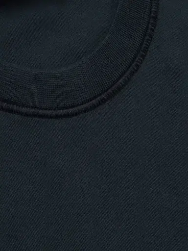 Stone Island Logo-Appliquèd Garment-Dyed Organic Cotton-Jersey Sweatshirt - Men | Thumbnail 4 Stone Island Logo-Appliquèd Garment-Dyed Organic Cotton-Jersey Sweatshirt - Men | Thumbnail 4