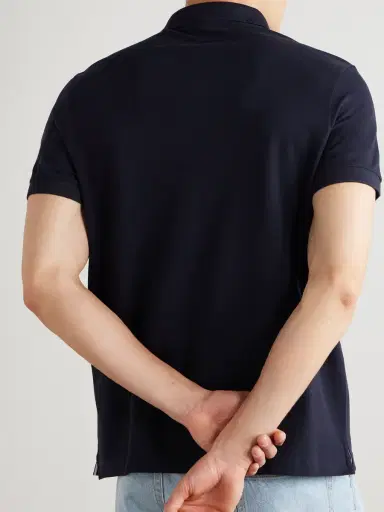 Stone Island Organic Cotton-Blend Piqué Polo Shirt - Men | Thumbnail 3 Stone Island Organic Cotton-Blend Piqué Polo Shirt - Men | Thumbnail 3