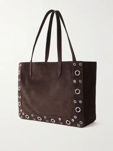 Valentino Garavani Nellcôte Embelished Suede Tote Bag - Men | Thumbnail 3 Valentino Garavani Nellcôte Embelished Suede Tote Bag - Men | Thumbnail 3