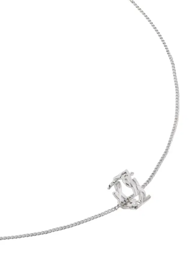Silver-Tone Chain Necklace - Men