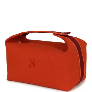 HERMÈS Hermes Bride A Brac GM Feu Canvas Palladium Hardware | Thumbnail 3 HERMÈS Hermes Bride A Brac GM Feu Canvas Palladium Hardware | Thumbnail 3