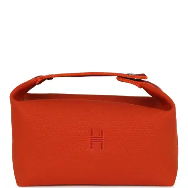 HERMÈS Hermes Bride A Brac GM Feu Canvas Palladium Hardware | Thumbnail 1 HERMÈS Hermes Bride A Brac GM Feu Canvas Palladium Hardware | Thumbnail 1