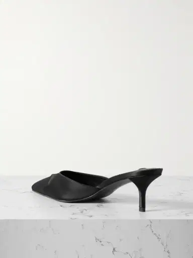 Alaïa 55 Satin Mules | Thumbnail 3 Alaïa 55 Satin Mules | Thumbnail 3