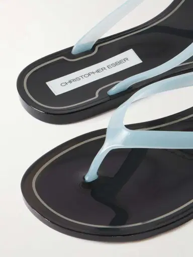 Christopher Esber Jo Pvc Flip Flops | Thumbnail 4 Christopher Esber Jo Pvc Flip Flops | Thumbnail 4