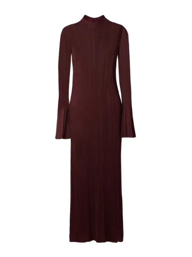 Atira Ribbed Organic Silk Maxi Dress