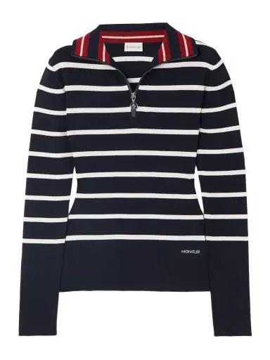 Moncler Striped Wool Sweater | Thumbnail 1