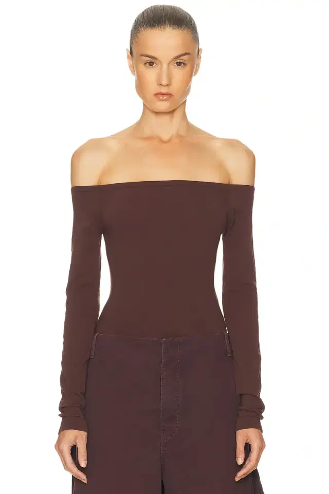ALAÏA Off The Shoulder Bodysuit