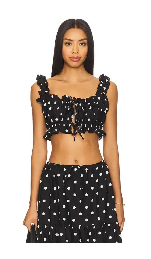 WeWoreWhat x REVOLVE Double Tie Top
