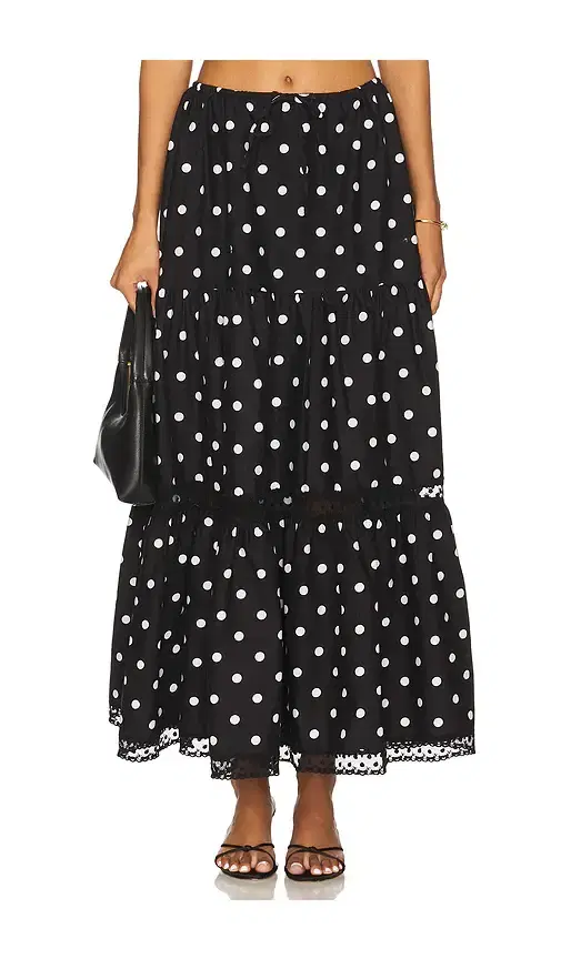 x REVOLVE Midi Pull On Skirt