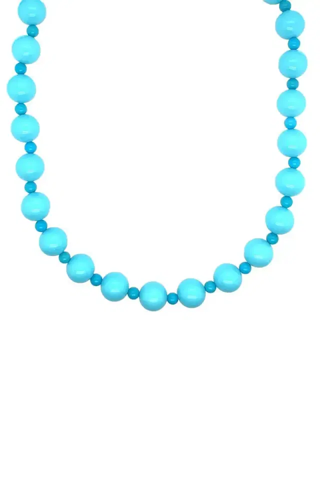 Turquoise Bead Beyond Necklace