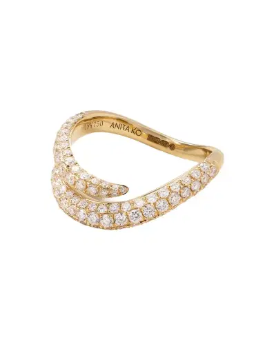 Anita Ko Zara 18-karat Gold Diamond Ring | Thumbnail 1 Anita Ko Zara 18-karat Gold Diamond Ring | Thumbnail 1