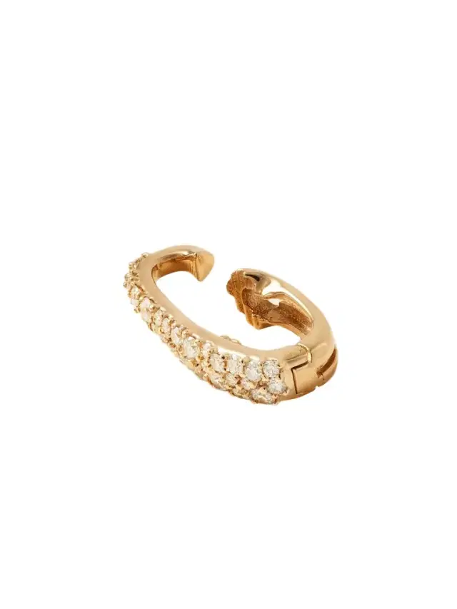 Pieceless 14-karat Gold Diamond Ear Cuff