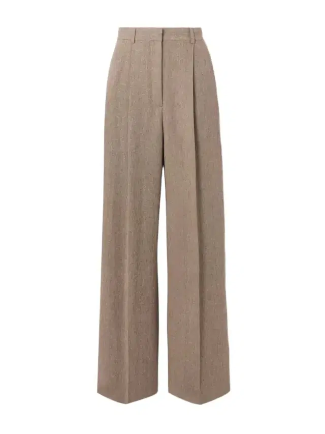 Loro Piana Kurt Pleated Linen Wide-leg Pants