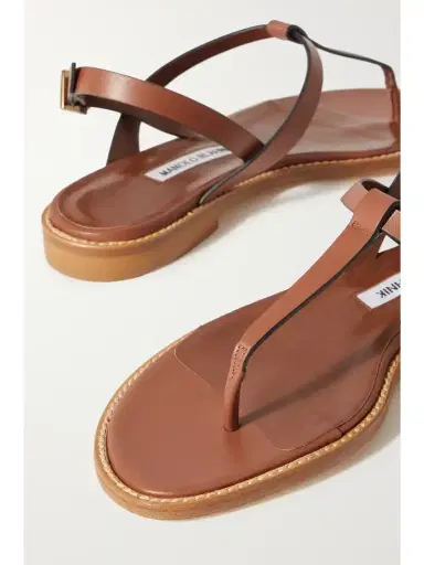 Manolo Blahnik Hata Leather Slingback Sandals | Thumbnail 4 Manolo Blahnik Hata Leather Slingback Sandals | Thumbnail 4
