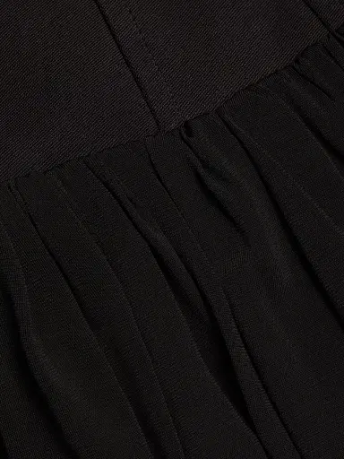 SIMKHAI Women's Josie Bustier Minidress - Black | Thumbnail 7