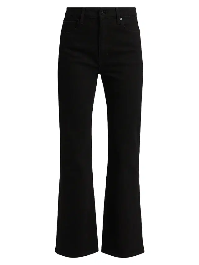 FRAME Women's Arrow Boot-Cut Jeans - Black