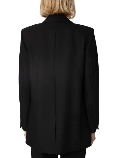 Zadig & Voltaire Women's Viva Strass Star Jacket | Thumbnail 4 Zadig & Voltaire Women's Viva Strass Star Jacket | Thumbnail 4