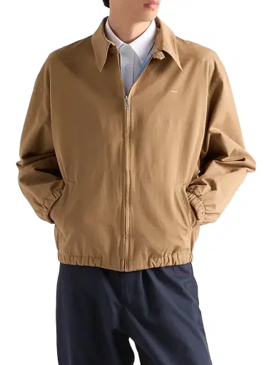 Prada Men's Cotton Jacket - Brown - Size 44 | Thumbnail 2 Prada Men's Cotton Jacket - Brown - Size 44 | Thumbnail 2