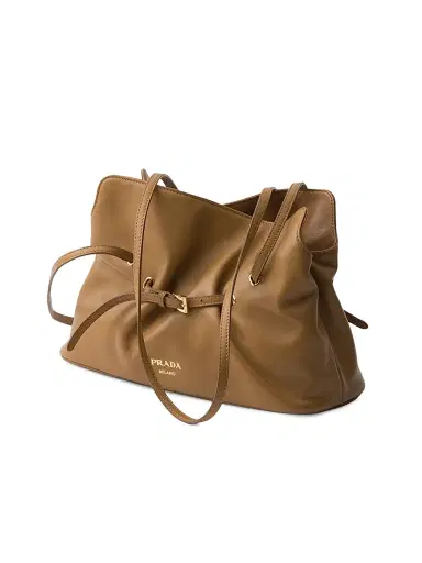 Prada Women's Small Dada Nappa Leather Shoulder Bag | Thumbnail 4 Prada Women's Small Dada Nappa Leather Shoulder Bag | Thumbnail 4