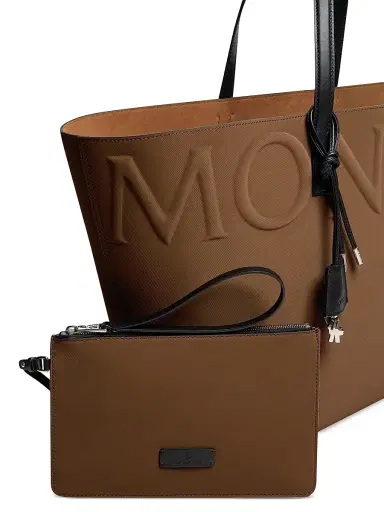 Moncler Women's Very Tote Bag - Brown | Thumbnail 4 Moncler Women's Very Tote Bag - Brown | Thumbnail 4