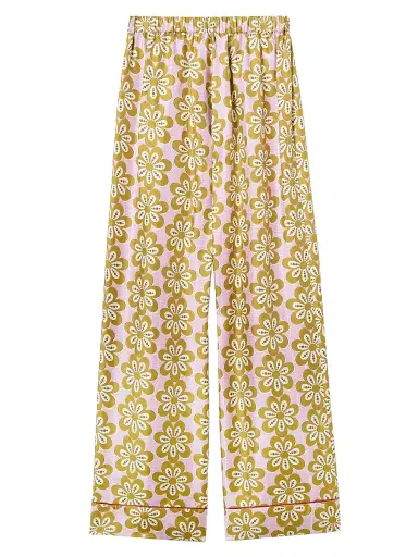 La DoubleJ Women's Pajama Pants - Caper Pink - Size Large | Thumbnail 2
