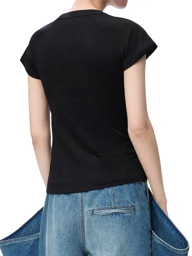 Loewe Women's Small-Fit Logo T-Shirt | Thumbnail 4 Loewe Women's Small-Fit Logo T-Shirt | Thumbnail 4