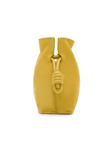 Loewe Women's Flamenco Mini Leather Clutch | Thumbnail 3