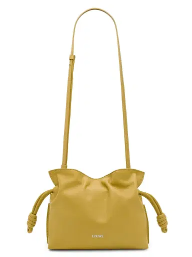 Loewe Women's Flamenco Mini Leather Clutch | Thumbnail 4