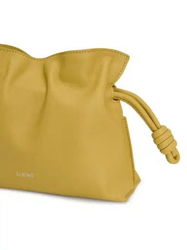 Loewe Women's Flamenco Mini Leather Clutch | Thumbnail 6