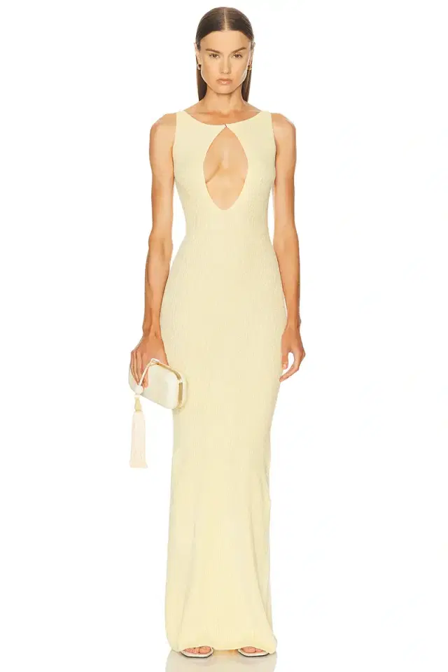 Aya Muse Key Hole Maxi Dress