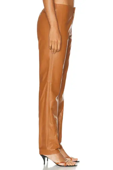 Ralph Lauren Collection Benjamen Lambskin Pant | Thumbnail 3 Ralph Lauren Collection Benjamen Lambskin Pant | Thumbnail 3