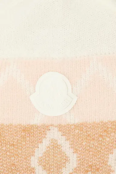 Moncler Long Sleeve V-neck Sweater | Thumbnail 5 Moncler Long Sleeve V-neck Sweater | Thumbnail 5