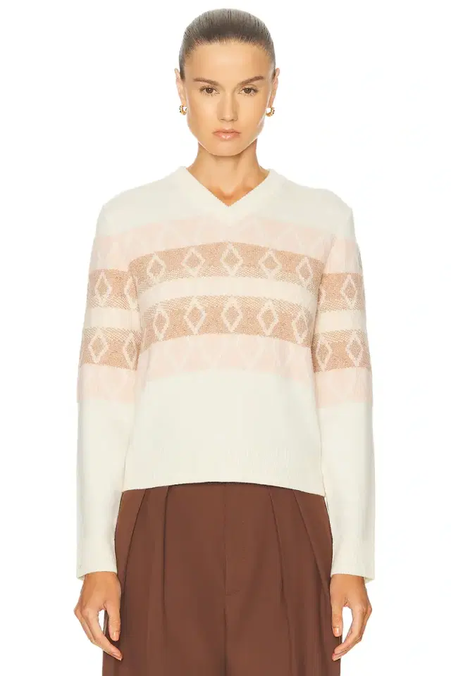 Moncler Long Sleeve V-neck Sweater