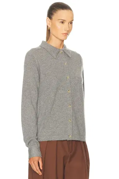TOTEME Raglan Sleeve Cashmere Cardigan | Thumbnail 2 TOTEME Raglan Sleeve Cashmere Cardigan | Thumbnail 2