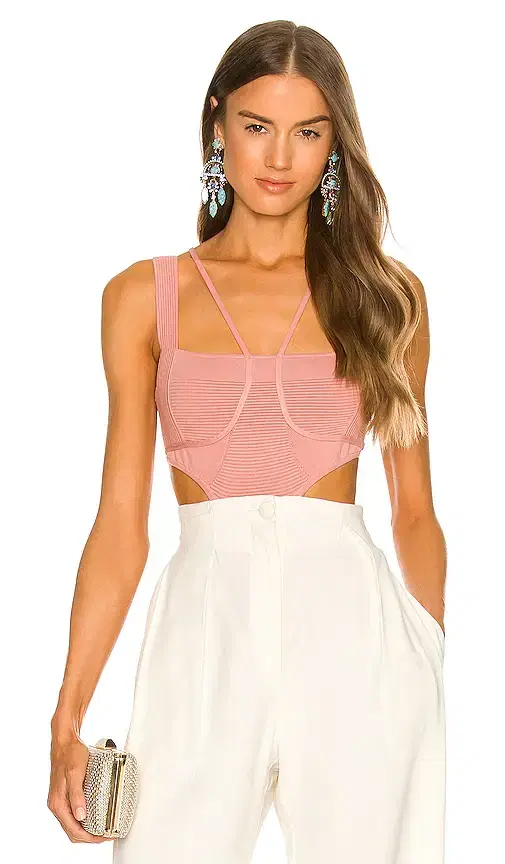 Michael Costello x REVOLVE Kameron Knit Bodysuit