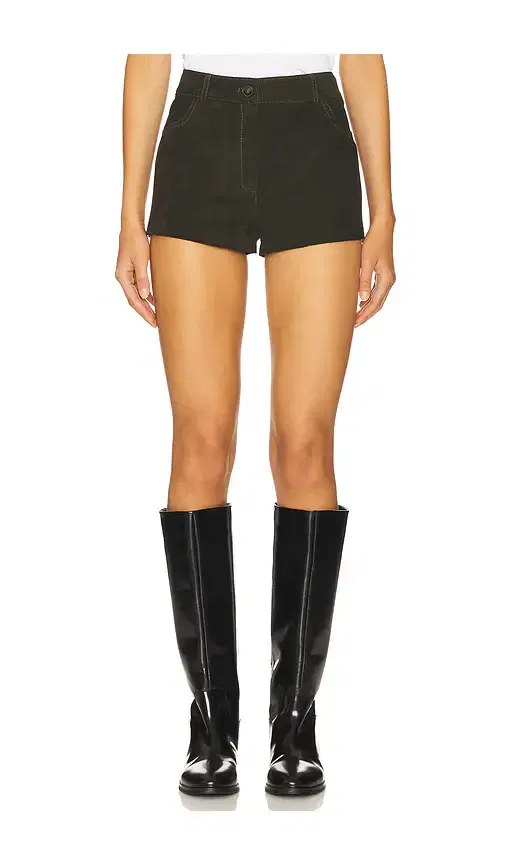ZUT x REVOLVE Suede Waistband Shorts